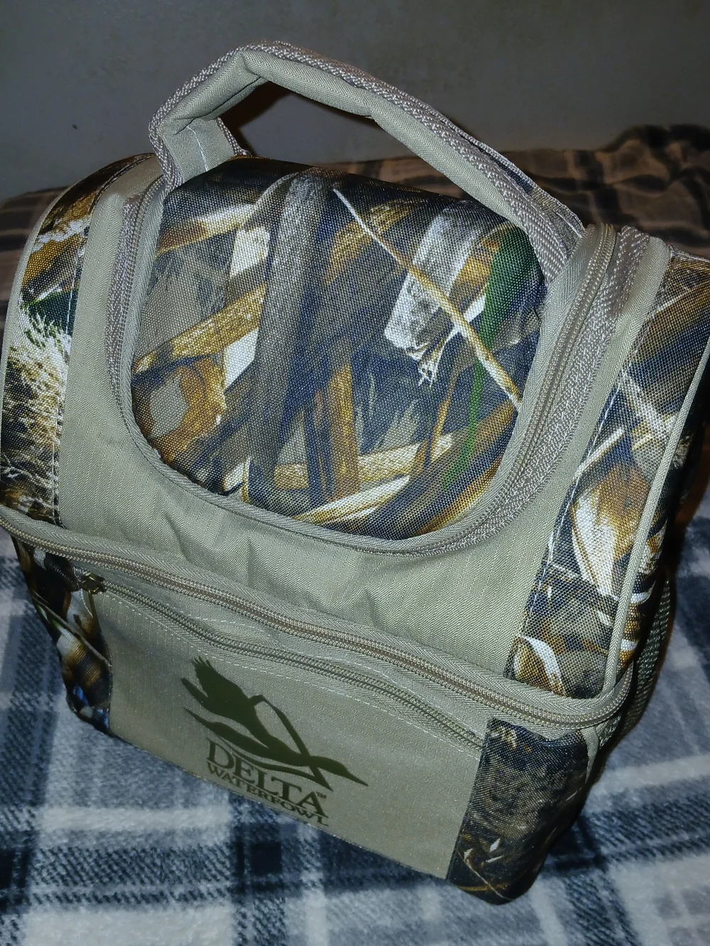Tan Camouflage Cooler Bag